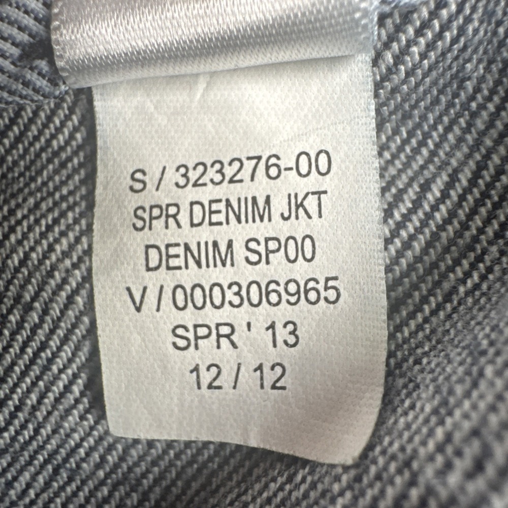 Banana Republic Women's Denim Trucker Jacket Dark‎ Blue XL Casual Classic - Picture 7 of 12